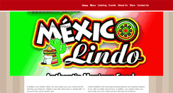 Desktop Screenshot of mexico-lindo-restaurant.com