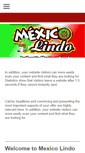 Mobile Screenshot of mexico-lindo-restaurant.com